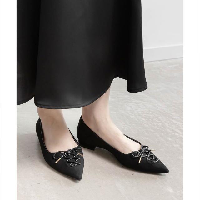 ランダ（RANDA）/＜25秋冬新作＞【22−25．5】レースアップデザイン