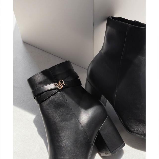 ランダ（RANDA）/＜25秋冬新作＞【22．5−25．5】2WAY クロスベルトショートブーツ