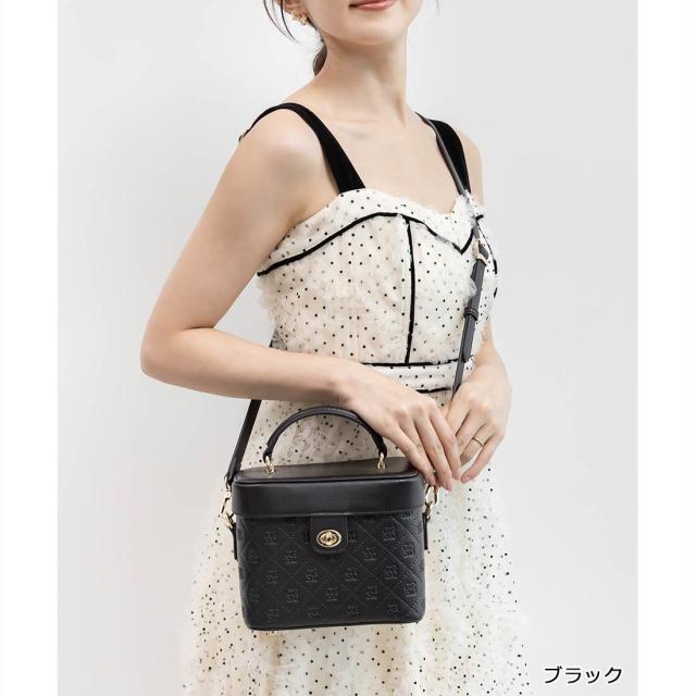 ランダ（RANDA）/＜25秋冬新作＞2WAY 型押しデザインバニティバッグ ランダ（RANDA）/＜25秋冬新作＞2WAY 型押しデザインバニティバッグの