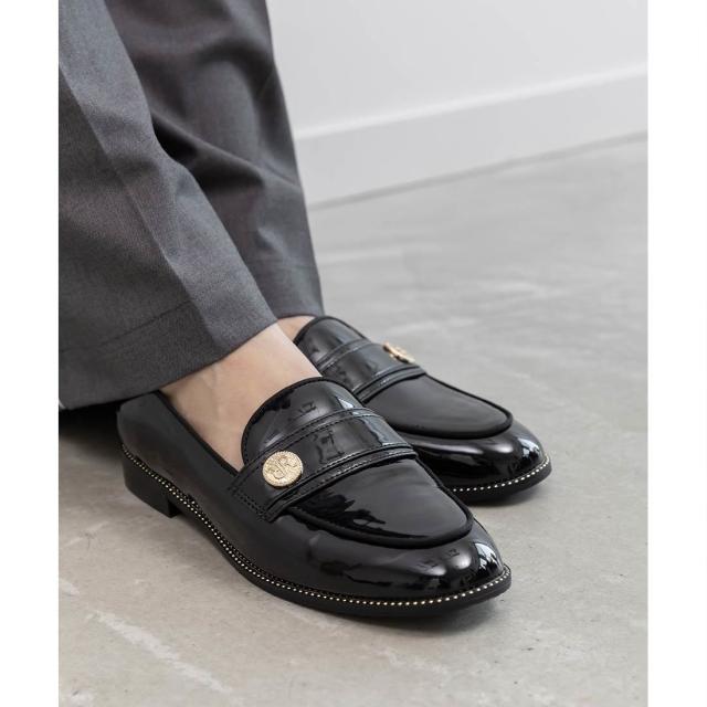 ランダ（RANDA）/＜25秋冬新作＞【22．5−25．5】晴雨兼用 モノグラムパーツローファーシューズ NEW】ランダ（RANDA）/＜25秋冬新作＞【22．5−25．5】晴雨兼用