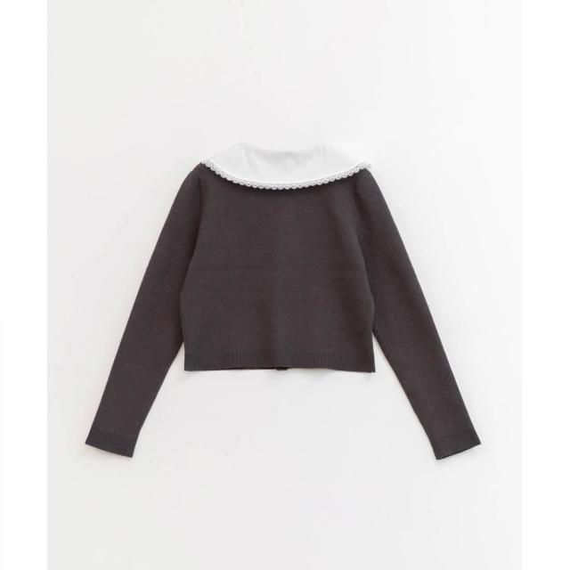 ランダ（RANDA）/＜25秋冬新作＞2WAY 襟付きニットカーディガンの通販