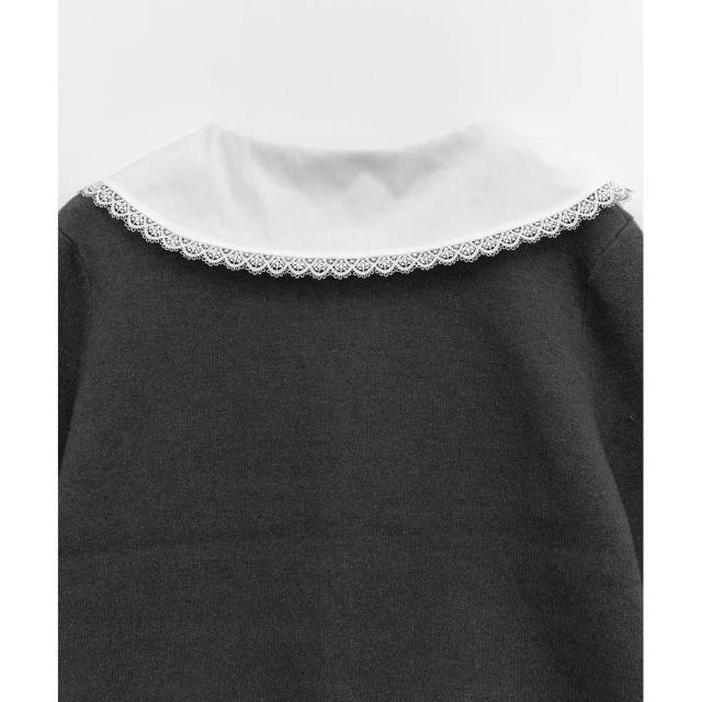 ランダ（RANDA）/＜25秋冬新作＞2WAY 襟付きニットカーディガンの通販