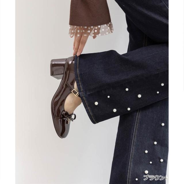 ランダ（RANDA）/＜25秋冬新作＞【22．5−25．5】モノグラムパーツ