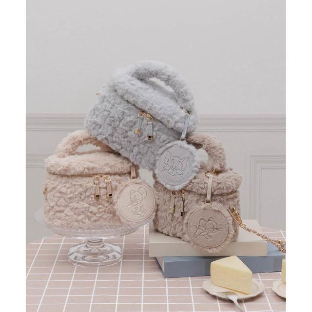 ランダ（RANDA）/＜25秋冬新作＞【TOM and JERRY】ミラー付きバニティバッグ