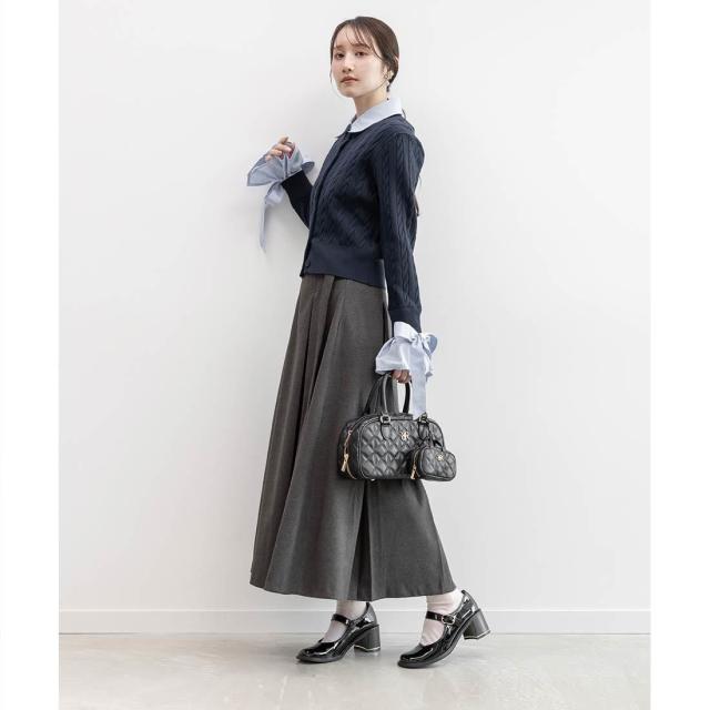 ランダ（RANDA）/2WAY ウエストフリルデザインスカート_11