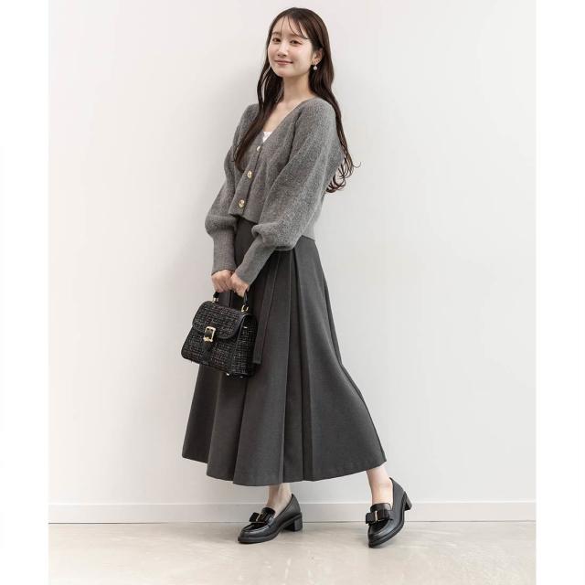 ランダ（RANDA）/2WAY ウエストフリルデザインスカート_13