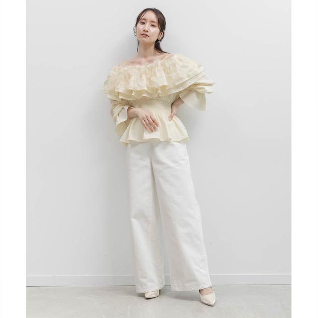 ランダ（RANDA）/＜26春夏新作＞マリンデニムワイドパンツ_19