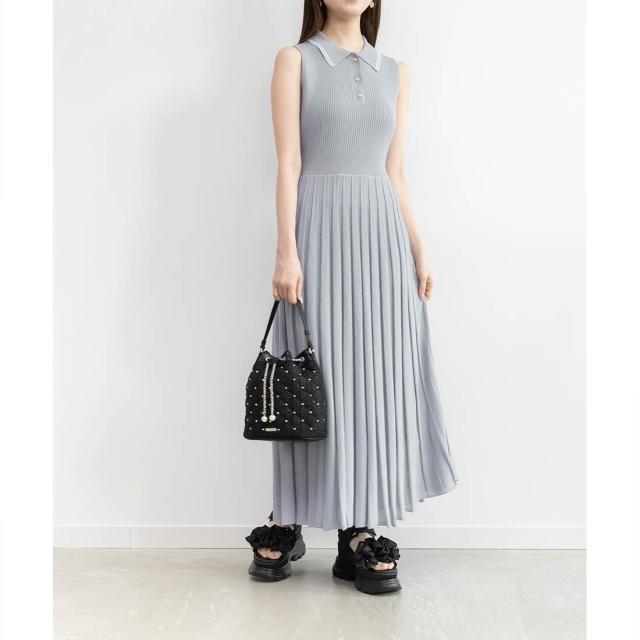 ランダ（RANDA）/＜26春夏新作＞2WAY ビジューキルティングショルダーバッグ