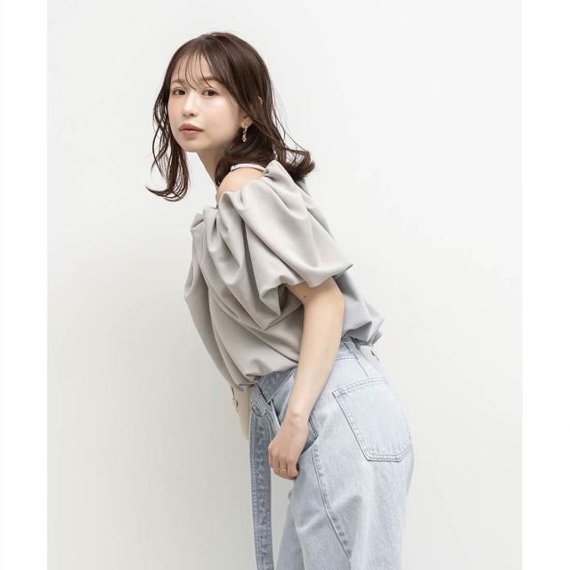 ランダ（RANDA）/ボリュームオフショルダートップスの通販はau PAY