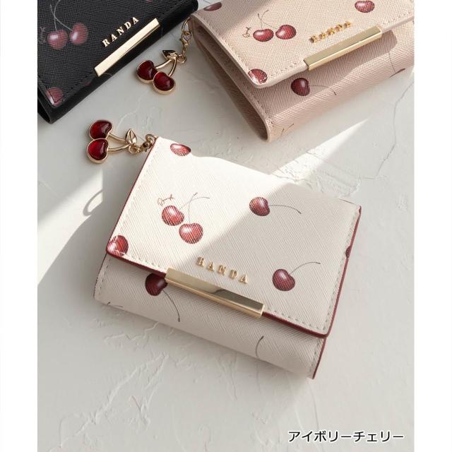 ランダ（RANDA）/＜26春夏新作＞【Cherry＆Strawberry】チャーム付き三