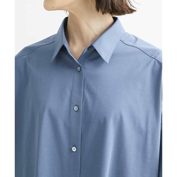 ミッシェルクラン/オーバーサイズジャージーシャツの通販はau PAY