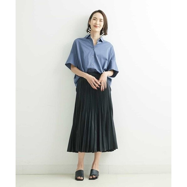 ミッシェルクラン/オーバーサイズジャージーシャツの通販はau PAY