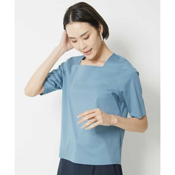【JAMES PERSE】コットンジャージー AラインTシャツ WHGF3943 コットンジャージー AラインTシャツ WHGF3943｜トゥモローランド