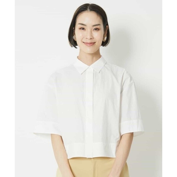 ミッシェルクラン（MICHEL KLEIN）/コンパクトシャツブラウスの通販は 10,575円