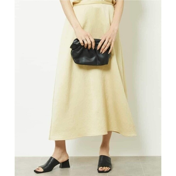 ミッシェルクラン（MICHEL ）/［セットアップ対応］アンティークサテンスカート