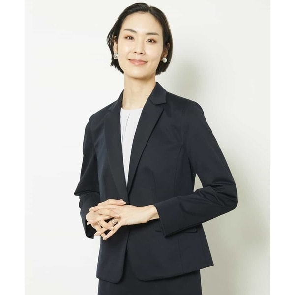 ミッシェルクラン（MICHEL ）/［セットアップ対応/裏地なし］モクロディテーラードジャケット