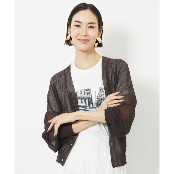 ミッシェルクラン（MICHEL KLEIN）/ホールガーメント(R)Vネックカーディガンの通販は 9,900円