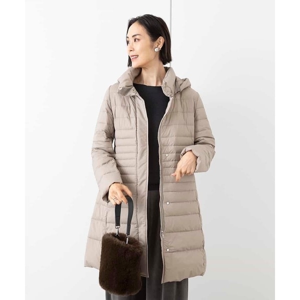 ミッシェルクラン（MICHEL ）/[定番人気]2WAYストレッチダウンミドルコート