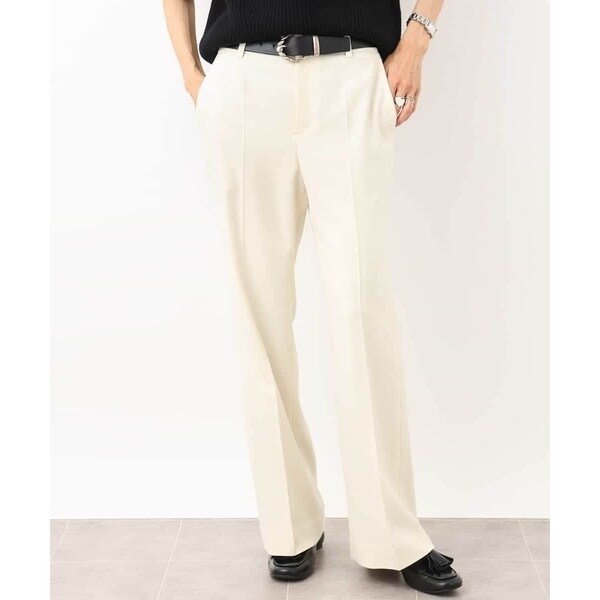 ミッシェルクラン（MICHEL ）/[YURI KOBAYASHIコラボ]ツイルワイドパンツ