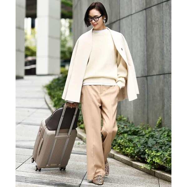 ミッシェルクラン（MICHEL KLEIN）/[YURI KOBAYASHIコラボ]ローゲージホールガーメントニットの通販は