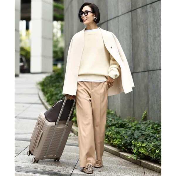 ミッシェルクラン（MICHEL KLEIN）/[YURI KOBAYASHIコラボ]ローゲージホールガーメントニットの通販は