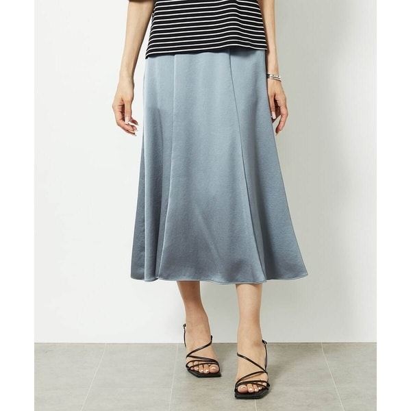 ミッシェルクラン（MICHEL KLEIN）/ヴィンテージサテンスカートの通販は