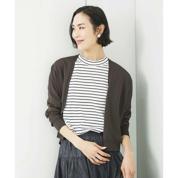 ミッシェルクラン（MICHEL ）/ホールガーメント（R）Vネックカーディガン