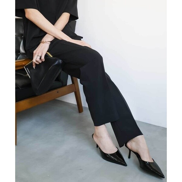 ミッシェルクラン（MICHEL ）/[接触冷感]テーパードコージーパンツ(セットアップ対応)