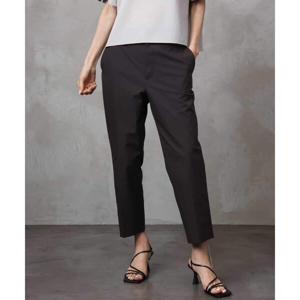 ミッシェルクラン（MICHEL ）/[機能性素材]ストレッチツイルテーパードパンツ