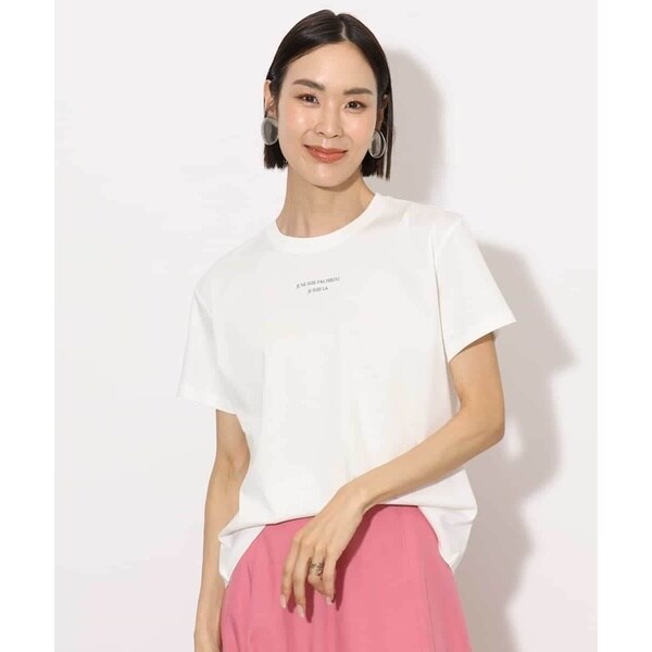 ミッシェルクラン（MICHEL KLEIN）/ワンポイントロゴTシャツ_1