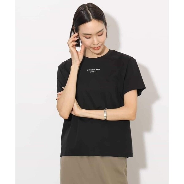ミッシェルクラン（MICHEL KLEIN）/ワンポイントロゴTシャツ_2