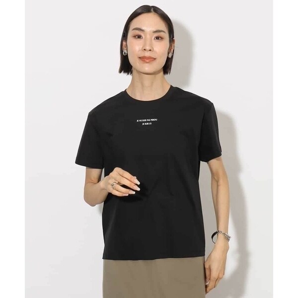 ミッシェルクラン（MICHEL KLEIN）/ワンポイントロゴTシャツ_3