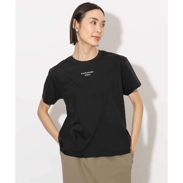 ミッシェルクラン（MICHEL KLEIN）/ワンポイントロゴTシャツ_4