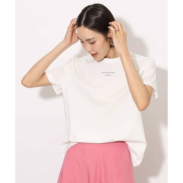 ミッシェルクラン（MICHEL KLEIN）/ワンポイントロゴTシャツ_9