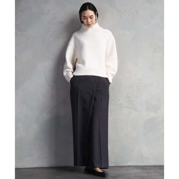 ミッシェルクラン（MICHEL KLEIN）/ラップバレルパンツ