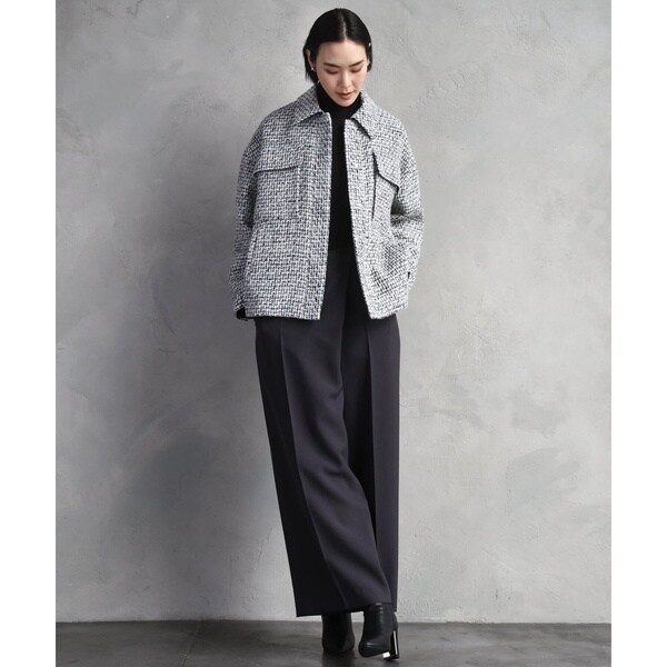 ミッシェルクラン（MICHEL KLEIN）/ラップバレルパンツ