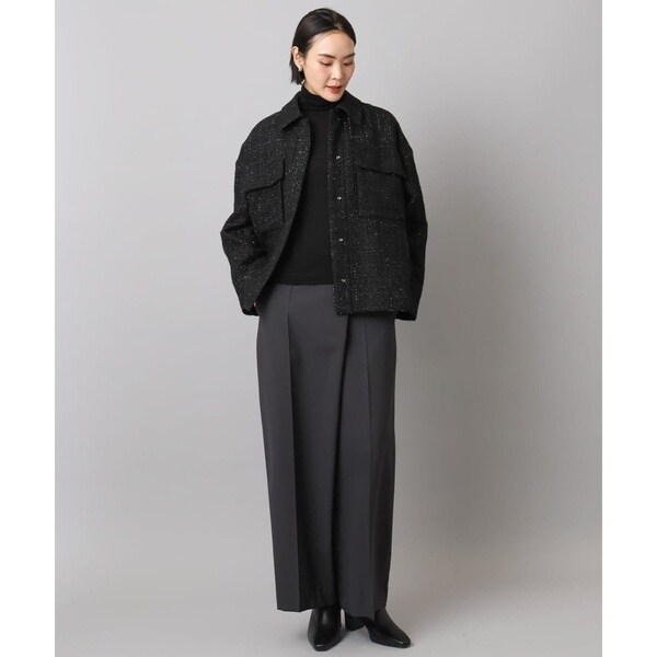 ミッシェルクラン（MICHEL KLEIN）/ラップバレルパンツ