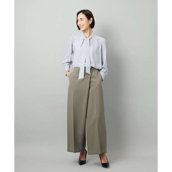 ミッシェルクラン（MICHEL KLEIN）/ラップバレルパンツ