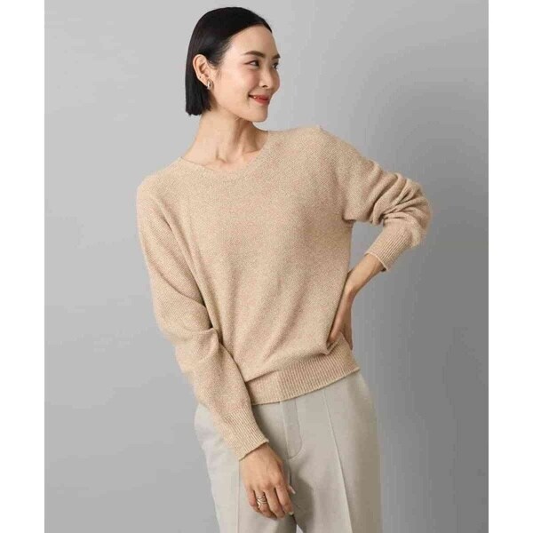 ミッシェルクラン（MICHEL ）/ホールガーメント（R）クルーネックニット