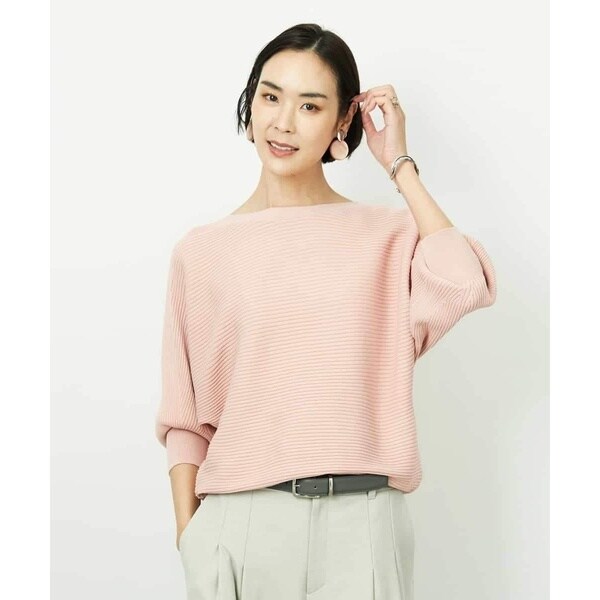 ミッシェルクラン（MICHEL KLEIN）/［定番人気］ホールガーメント(R)ドルマンスリーブニット