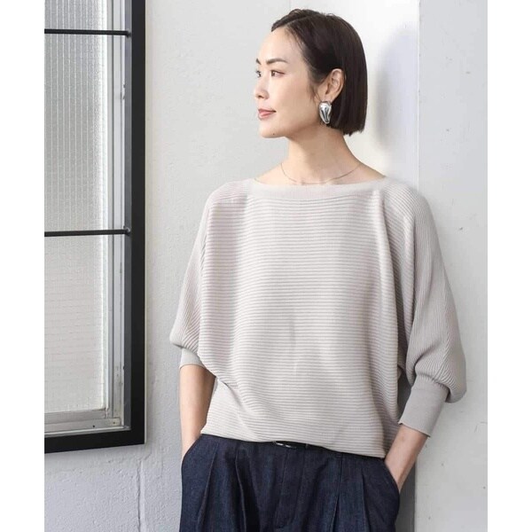 ミッシェルクラン（MICHEL KLEIN）/［定番人気］ホールガーメント(R)ドルマンスリーブニット