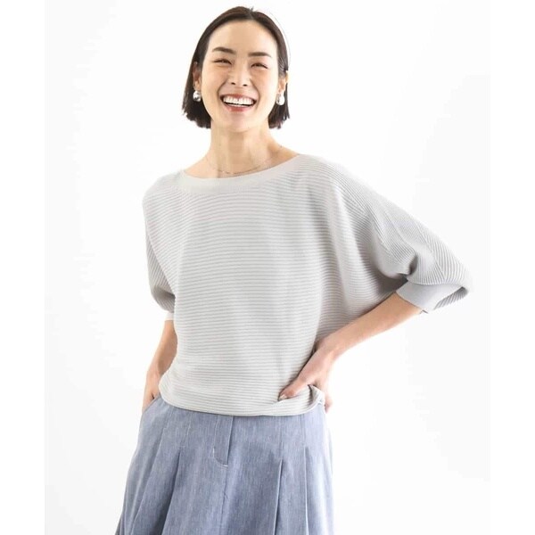 ミッシェルクラン（MICHEL KLEIN）/［定番人気］ホールガーメント(R)ドルマンスリーブニット