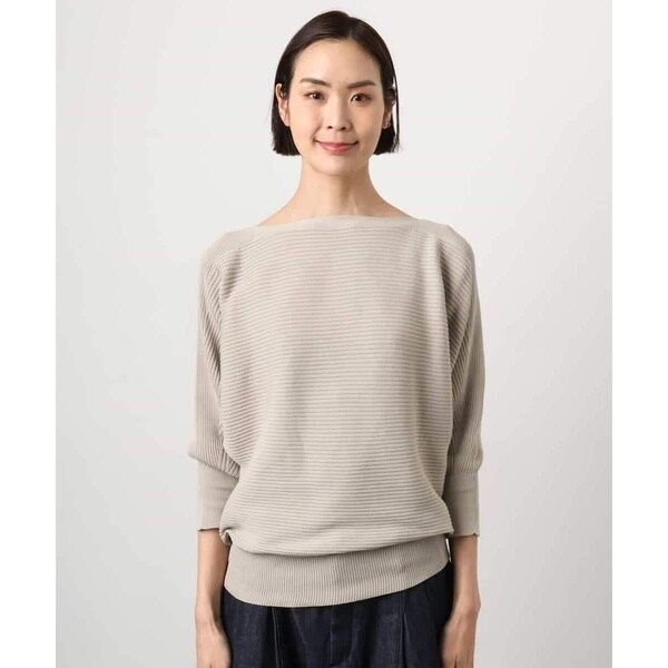 ミッシェルクラン（MICHEL KLEIN）/［定番人気］ホールガーメント(R)ドルマンスリーブニット