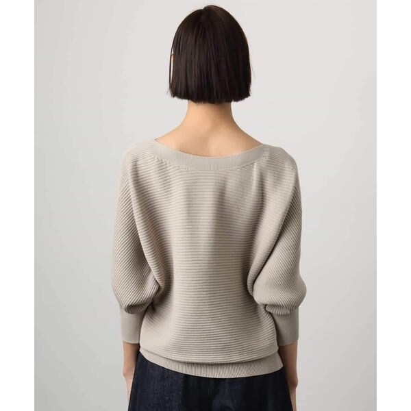 ミッシェルクラン（MICHEL KLEIN）/［定番人気］ホールガーメント(R)ドルマンスリーブニット