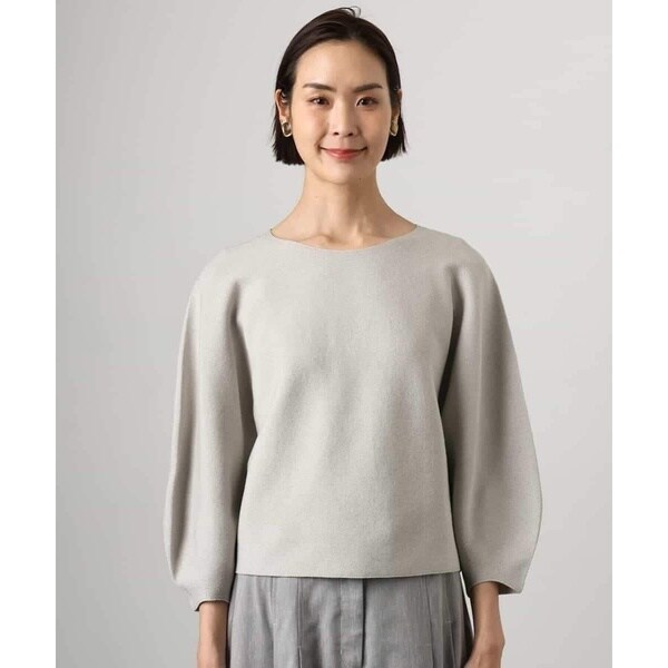 ミッシェルクラン（MICHEL KLEIN）/ホールガーメント(R)パフスリーブニット_6