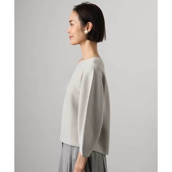 ミッシェルクラン（MICHEL KLEIN）/ホールガーメント(R)パフスリーブニット_7