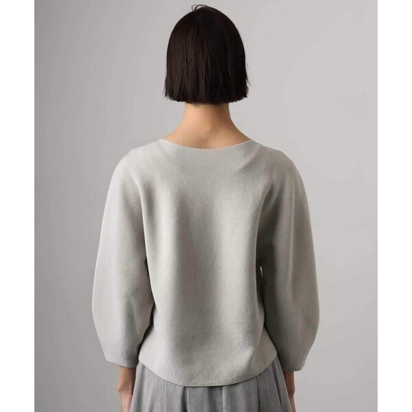 ミッシェルクラン（MICHEL KLEIN）/ホールガーメント(R)パフスリーブニット_8
