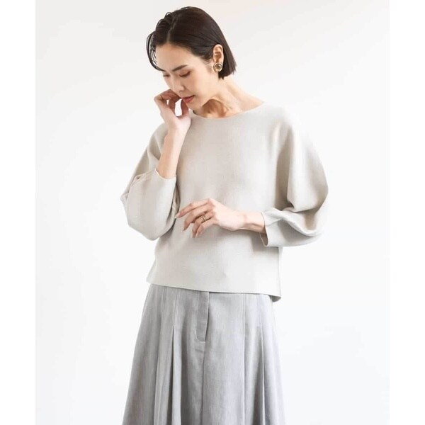 ミッシェルクラン（MICHEL KLEIN）/ホールガーメント(R)パフスリーブニット_16