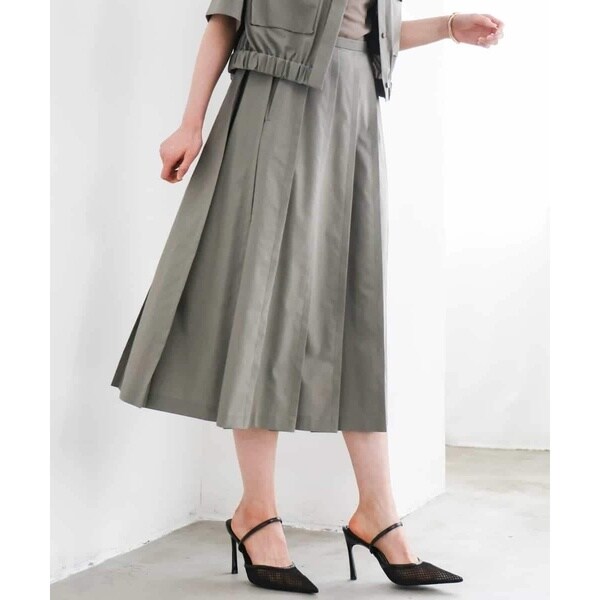 ミッシェルクラン（MICHEL KLEIN）/[セットアップ対応]プリーツスカート_3