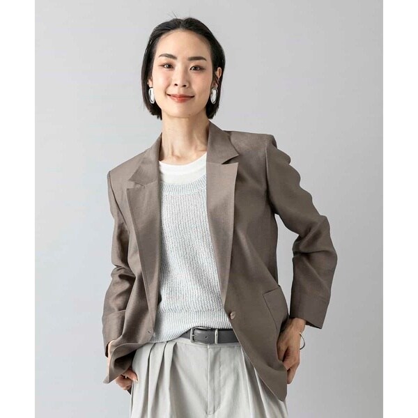 ミッシェルクラン（MICHEL KLEIN）/リラクシーテーラードジャケット_9